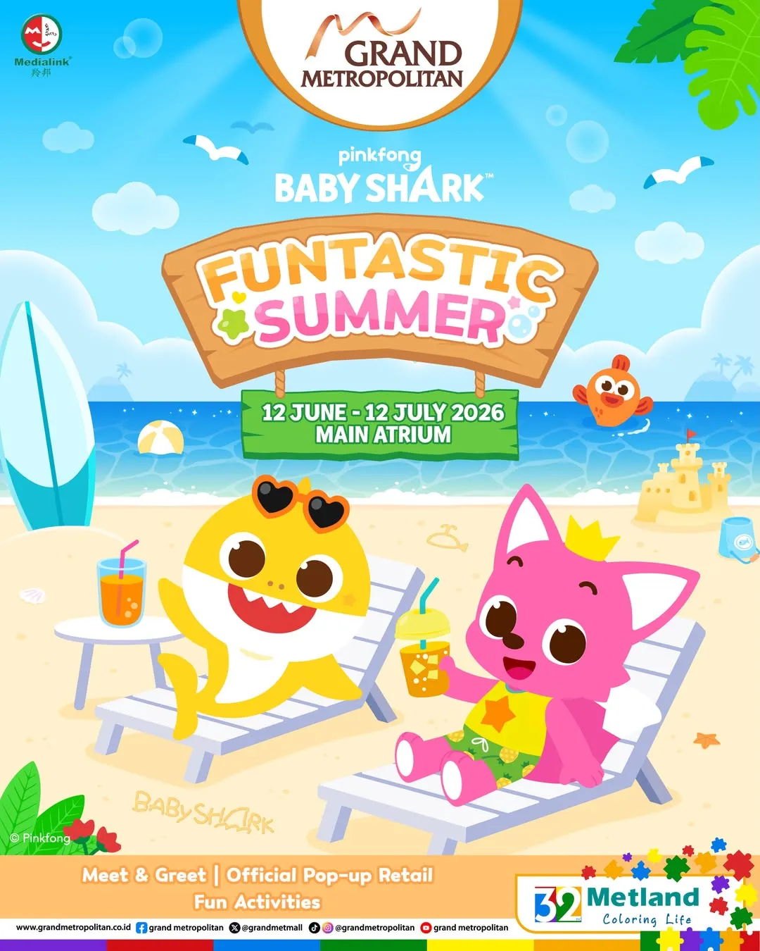 Baby Shark Funtastic Summer Party! Poster