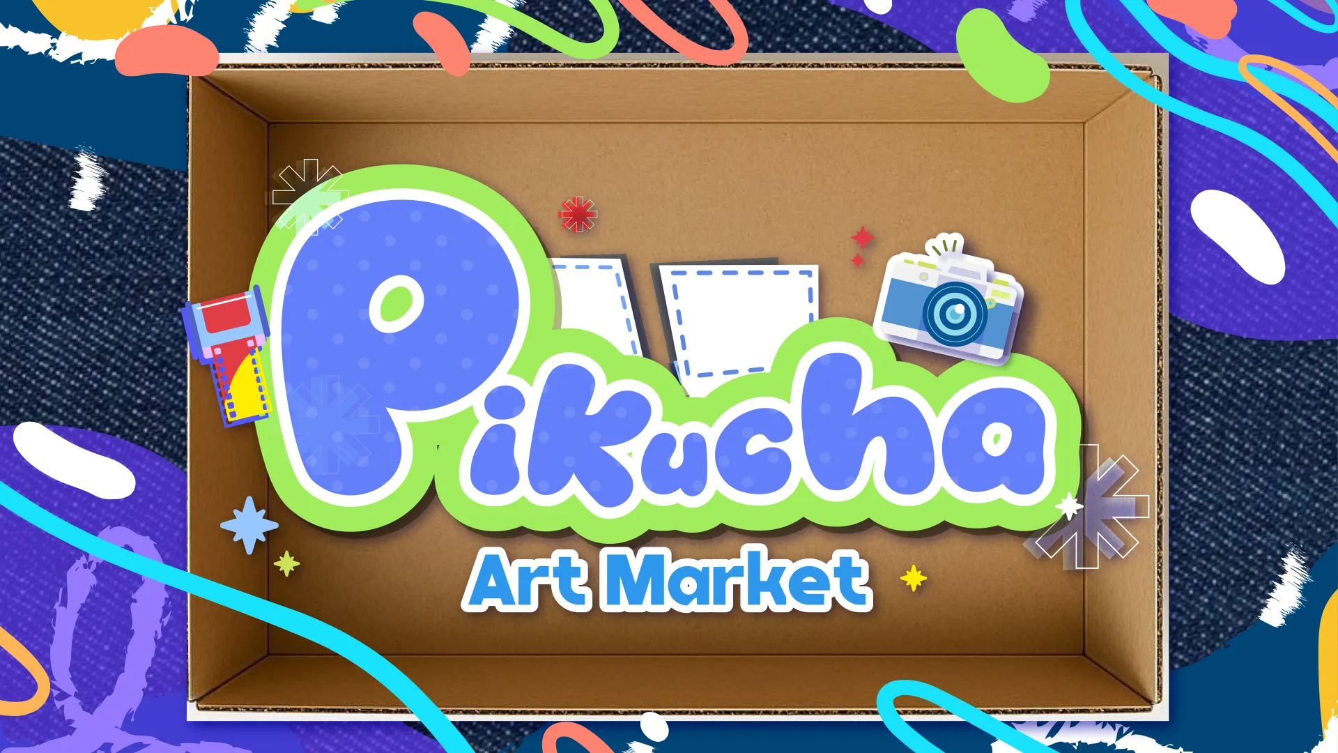 Pikucha Art Market (World of Idols) - Crystal Team Indonesia Hero Background